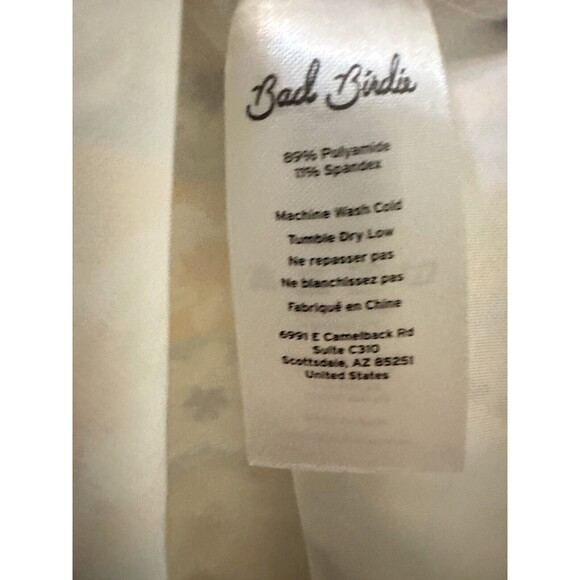 NEW Bad Birdie Womens XS Flower Power Multi Performance Sleeveless Golf Polo - Picture 9 of 9